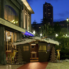 Natale al gusto di cioccolato all'Hotel de Paris. ...