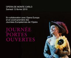 Sabato porte aperte all'Opera di Monte-Carlo.     ...