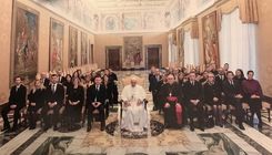 IL CONSEIL NATIONAL IN UDIENZA DA PAPA FRANCESCO I...